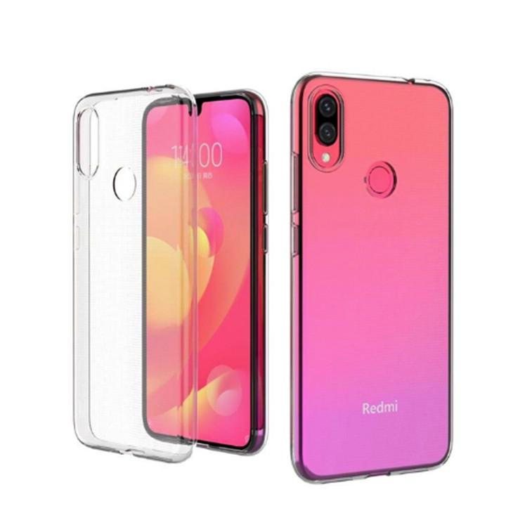 ỐP LƯNG DẺO SILICON TRONG SUỐT DÀNH CHO XIAOMI REDMI NOTE 7