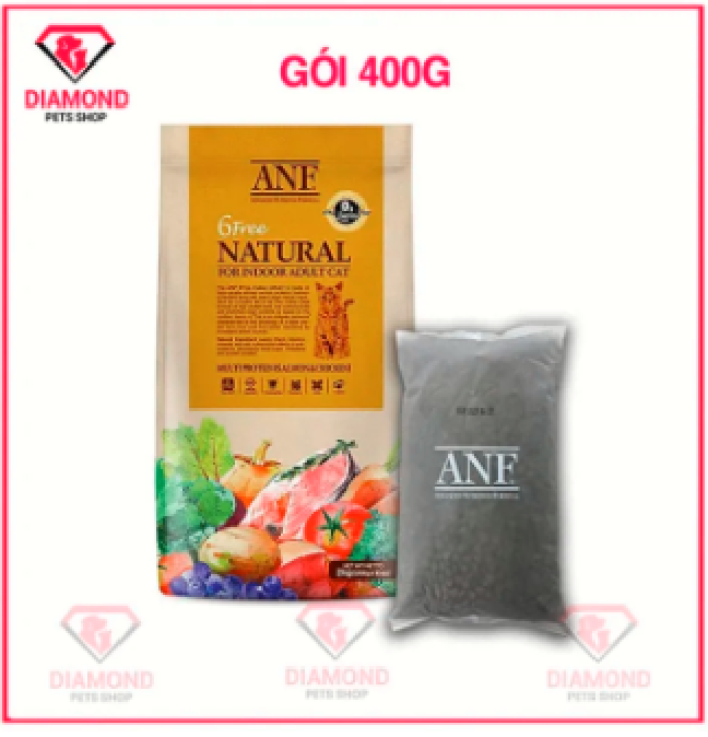 (400g) ANF - Thức ăn hạt hữu cơ cao cấp CHO MÈO NHỎ/TRƯỞNG THÀNH nhập khập Hàn Quốc