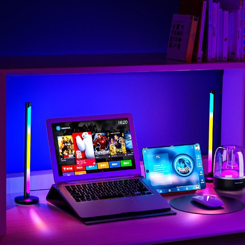Giao hàng nhanh rgb đón không khí ánh sáng máy tính để bàn phòng thể thao điện tử không khí phòng ngủ âm nhạc đầy màu sắc điều khiển âm thanh nhịp điệu âm thanh ánh sáng