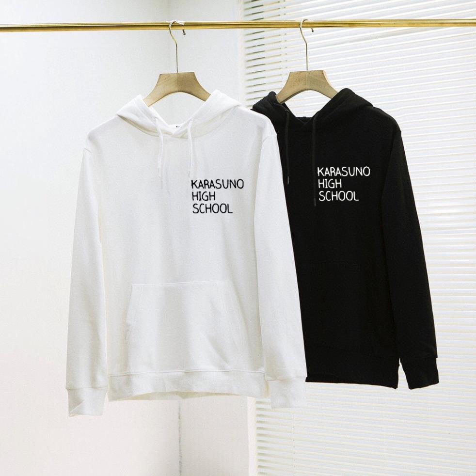 HOT Mẫu áo Hoodie Karasuno Haikyuu High School đẹp cưc ngầu giá tận xưởng