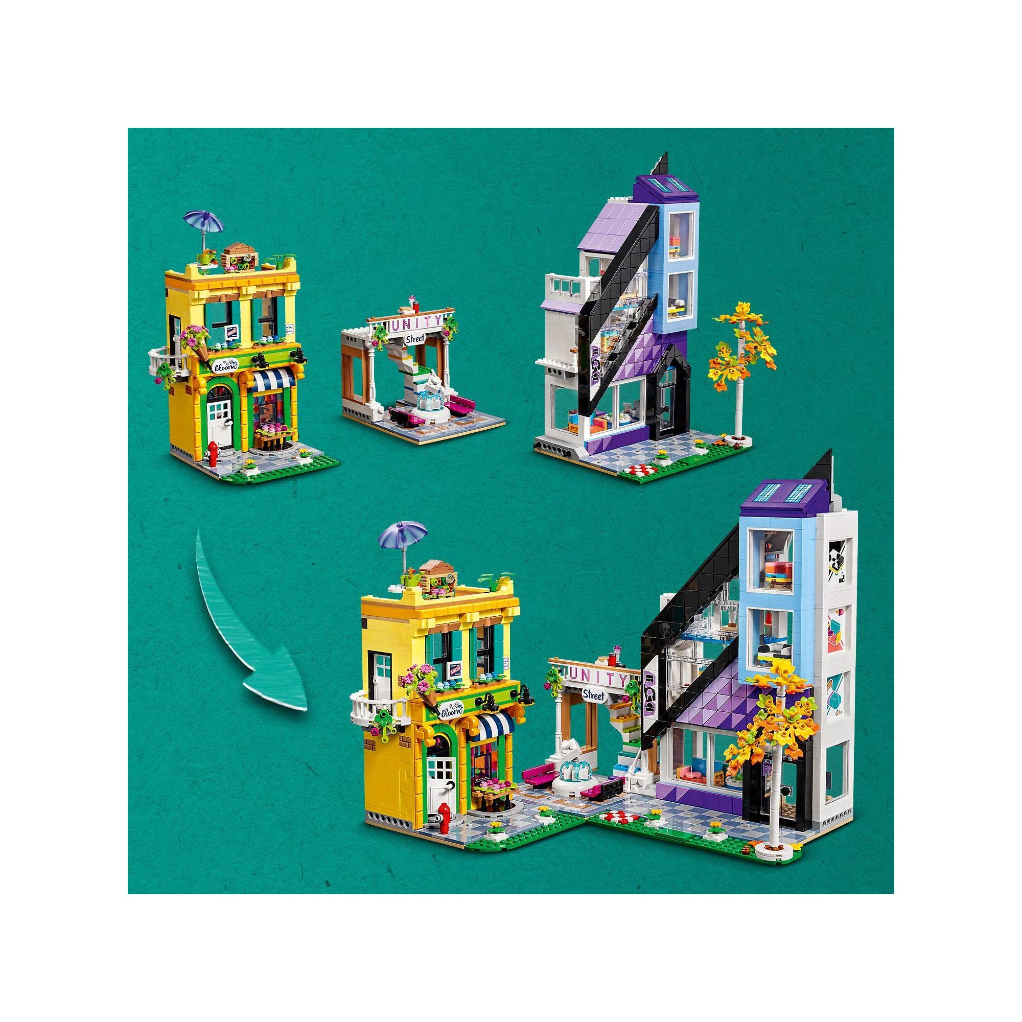 LEGO Friends 41732 Tiệm Hoa Và Cửa Hàng Thiết Kế Nội Thất (2010 Chi Tiết)