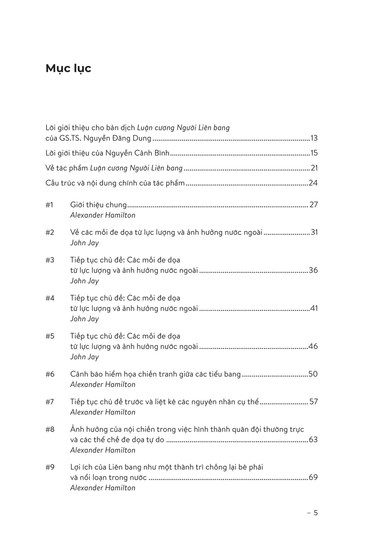 Sách - Luận Cương Người Liên Bang