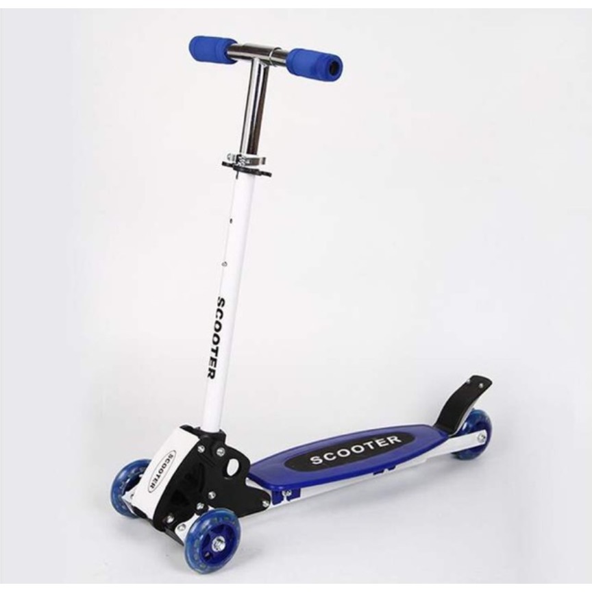 Xe trượt Scooter 3 bánh thể thao, xe trượt cho bé từ 3 tuổi có thể gấp gọn, Xe trượt Scooter cho bé cao cấp bằng kim loại, xe scooter gấp gọn, xe đẩy bằng chân