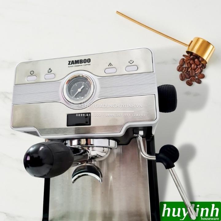 Máy pha cà phê Espresso Zamboo ZB-99 PRO - Tự ngắt nước - Hàng chính hãng