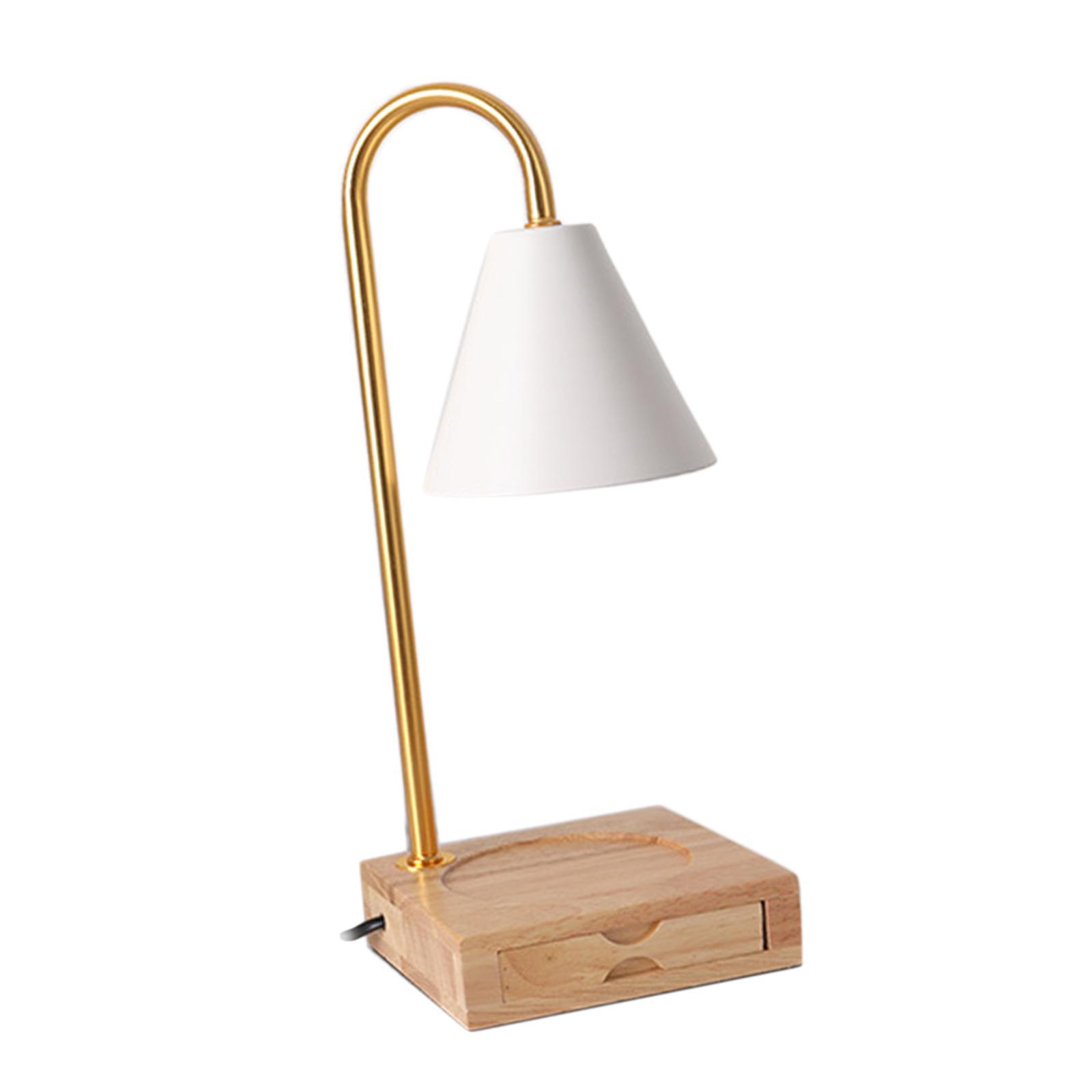 Candle Warmer Lamp Burner Melt Lamp with 2 Bulbs for Table Living Room