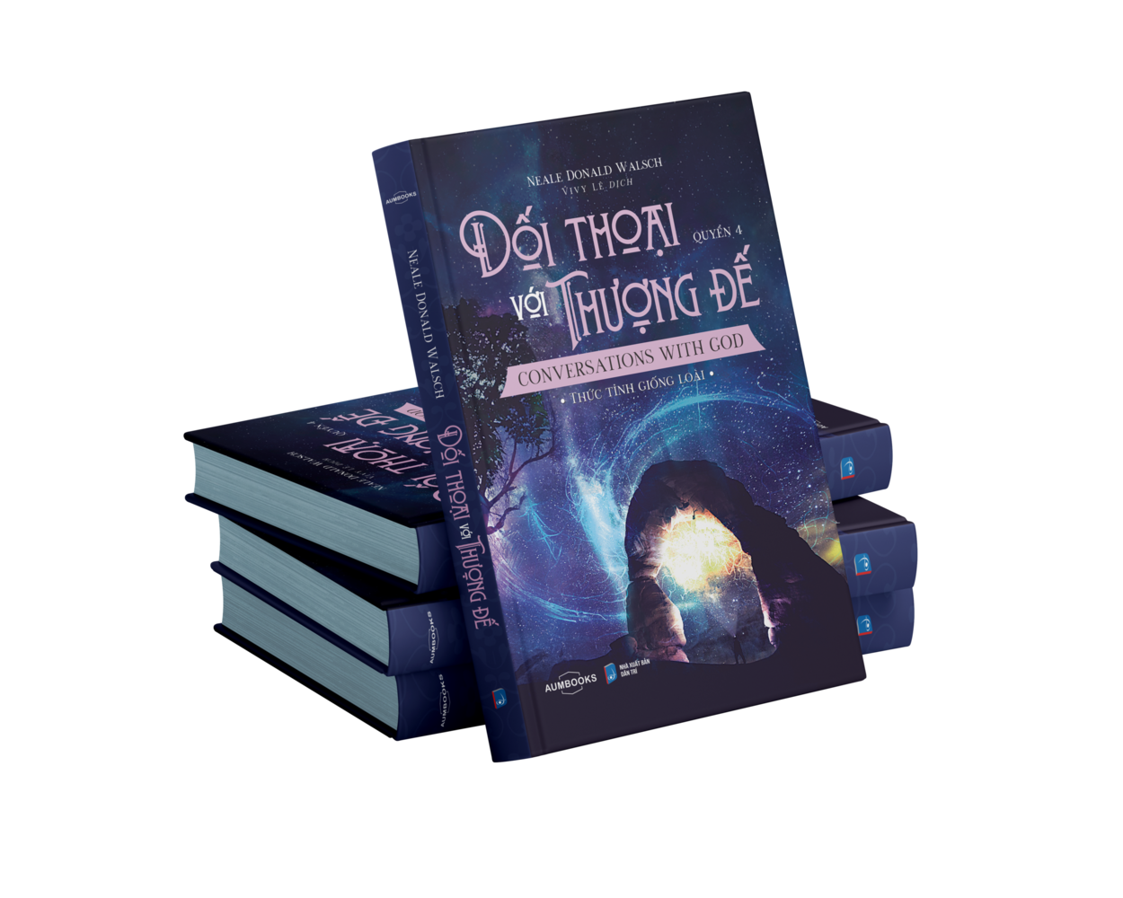 Sách Đối thoại với thượng đế - Thức tỉnh giống loài - Á Châu books, bìa mềm in màu