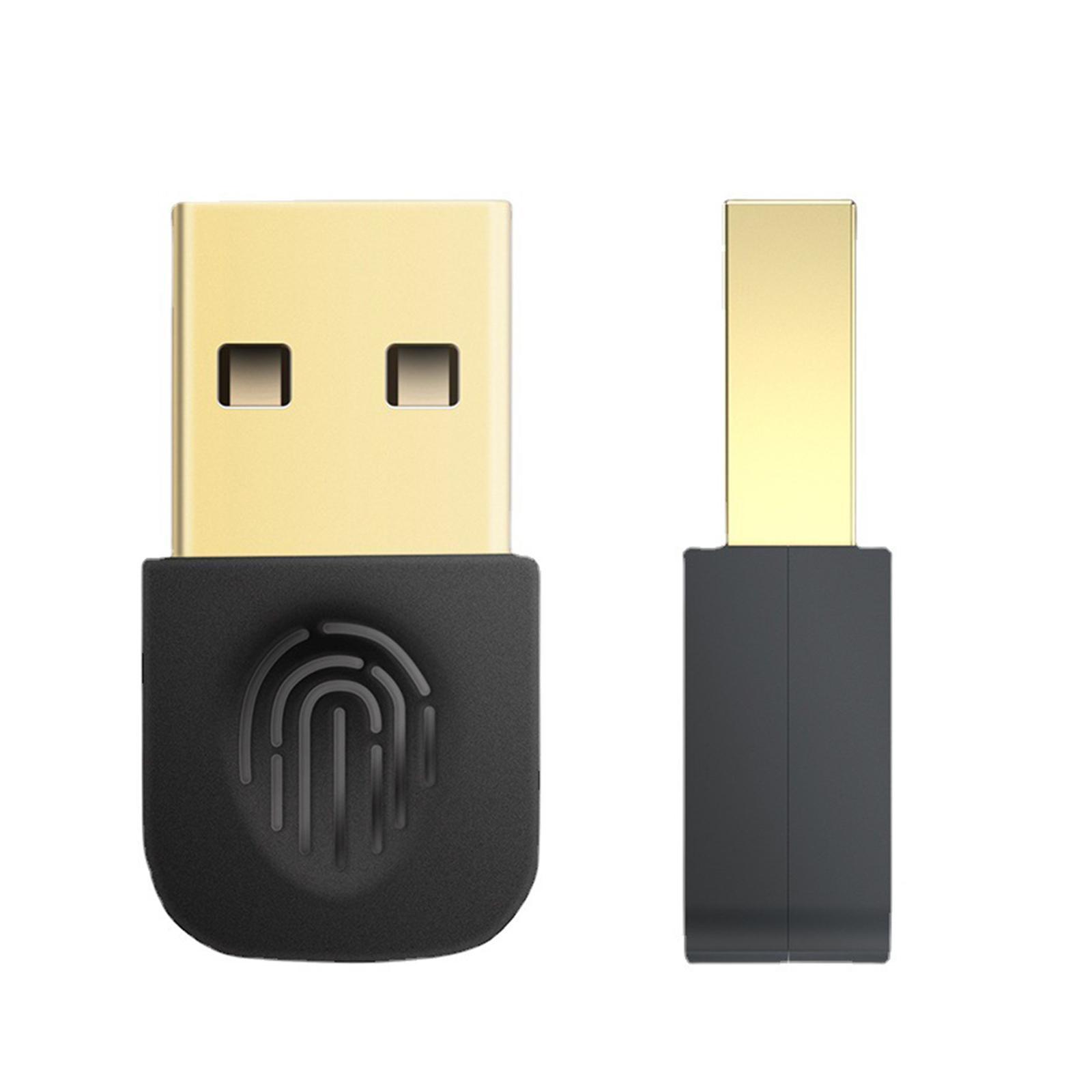 Mini USB Bluetooth 5.0 Adapter Wireless for Headset Speakers Hands Free