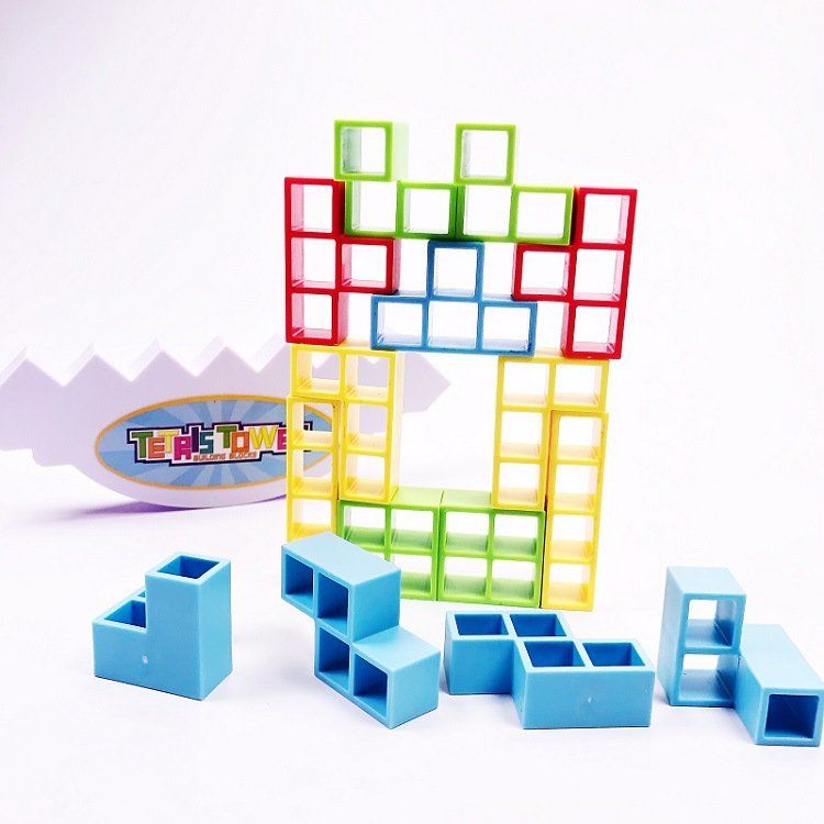 Quà tặng bộ đồ chơi nhóm cho mọi lứa tuổi, bộ đồ chơi giữ thăng bằng |Pile of Towers Balance Building Blocks| ideashopvn