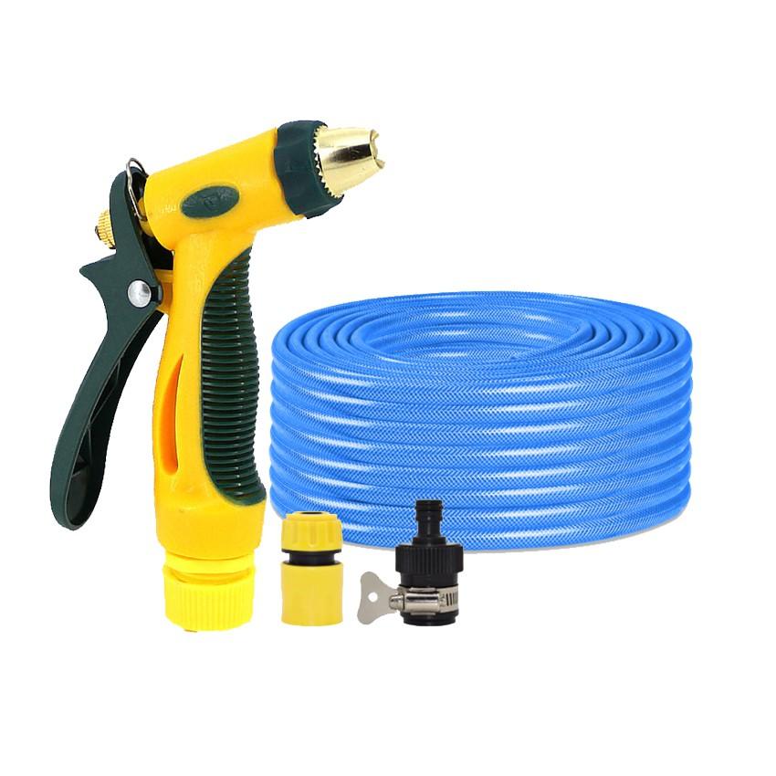 Bộ dây vòi xịt nước rửa xe,tưới cây tăng áp 3 lần 3-5m 206317