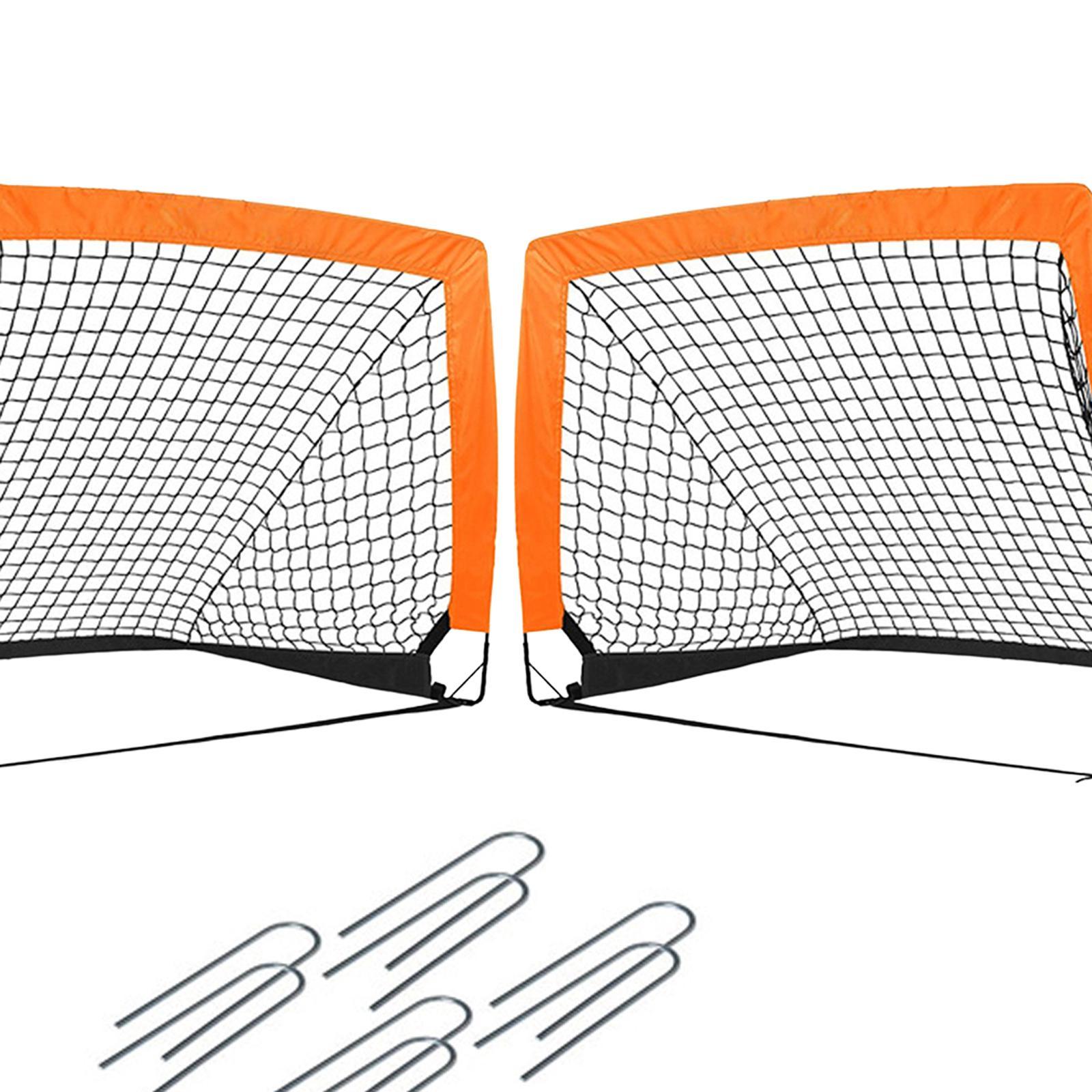 Portable Soccer Goal of 2 Football Goal for Playground Garden Backyard