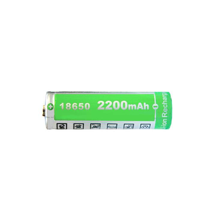 Pin sạc Lithium 18650 4.2V dùng cho loa nghe đài, loa nghe kinh phật 2200mAh