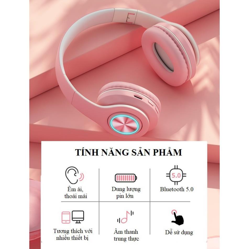 Tai NGhe Trùm Đầu Kết Nối Không Dây PB39