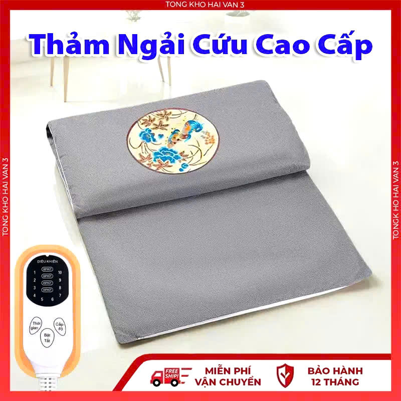 Thảm Ngải Cứu Gối Ngải Cứu Đông Y Hỗ Trợ Giảm Đau Nhức Xương Khớp Giúp Ngủ Ngon Hỗ Trợ Tuần Hoàn Máu