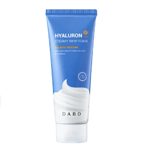 Sữa rửa mặt Dabo Hyaluron Creamy Whip Foam siêu cấp ẩm dành cho da nhạy cảm nhất Hàn Quốc 150ml