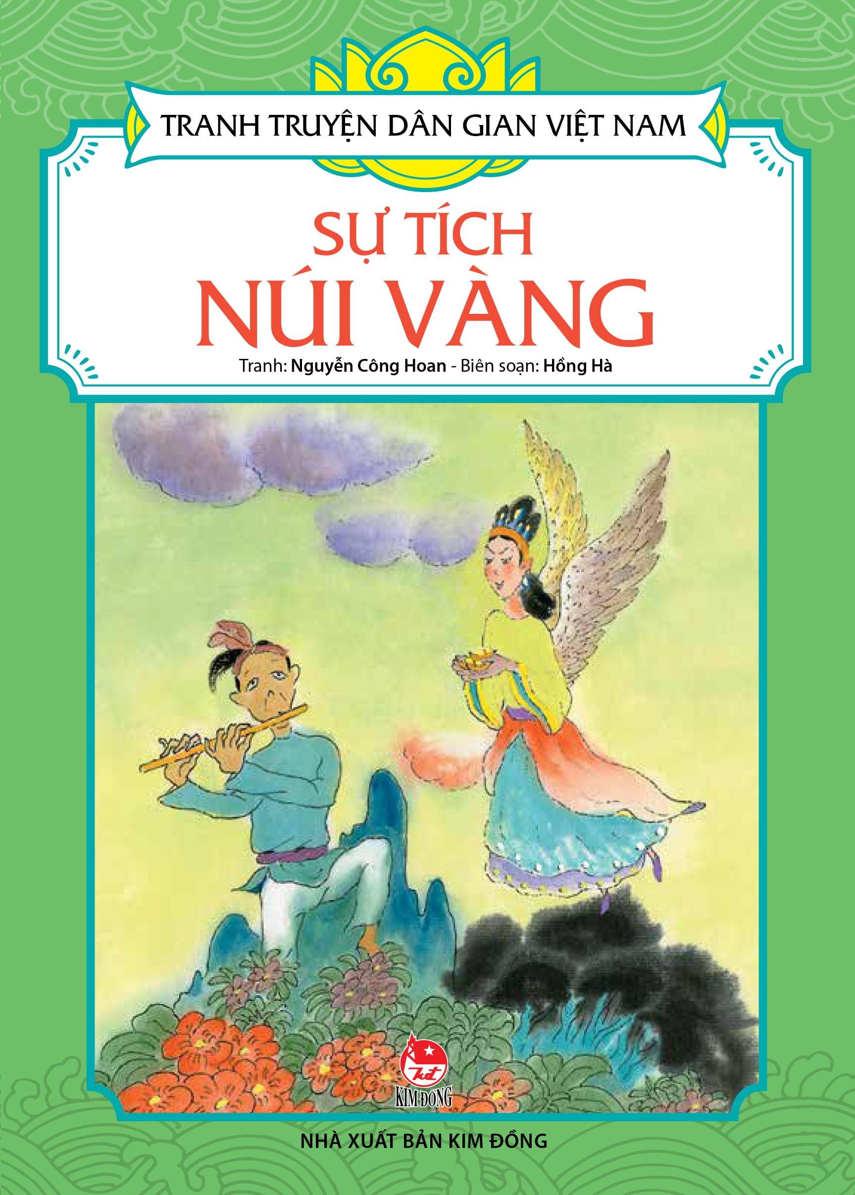 Tranh Truyện Dân Gian Việt Nam - Sự tích núi vàng