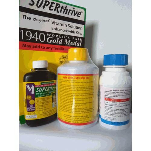 Combo siêu kích rễ Acid humic + superthrive +dekamon 100ml