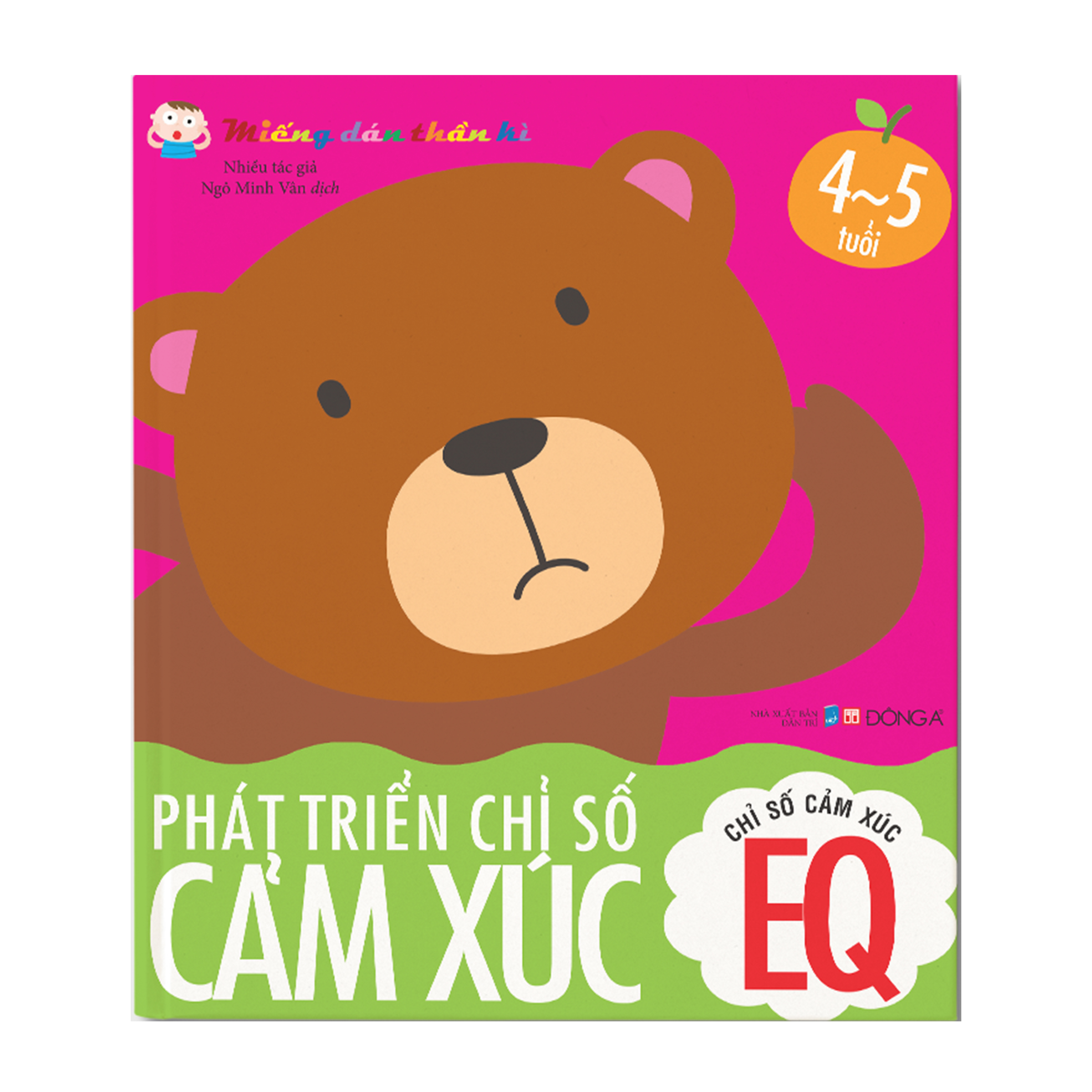 Bộ Miếng Dán Thần Kì - Phát Triển Chỉ Số IQ - CQ - EQ Cho Trẻ Từ 2-5 Tuổi (Cuốn Lẻ và Combo)