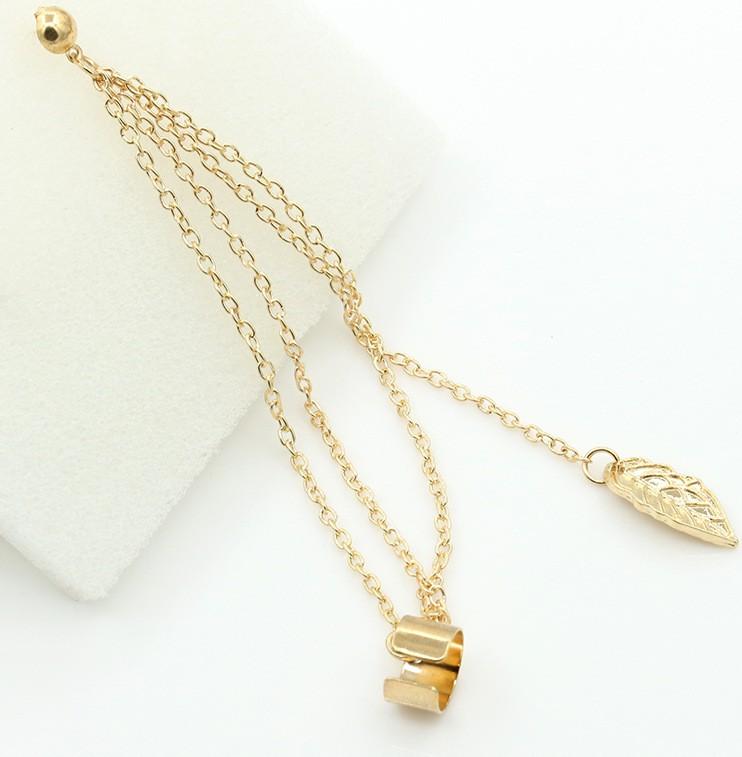 Khuyên Tai Nối Tua Rua Cá Tính - Bông Tai Kẹp 1 Bên