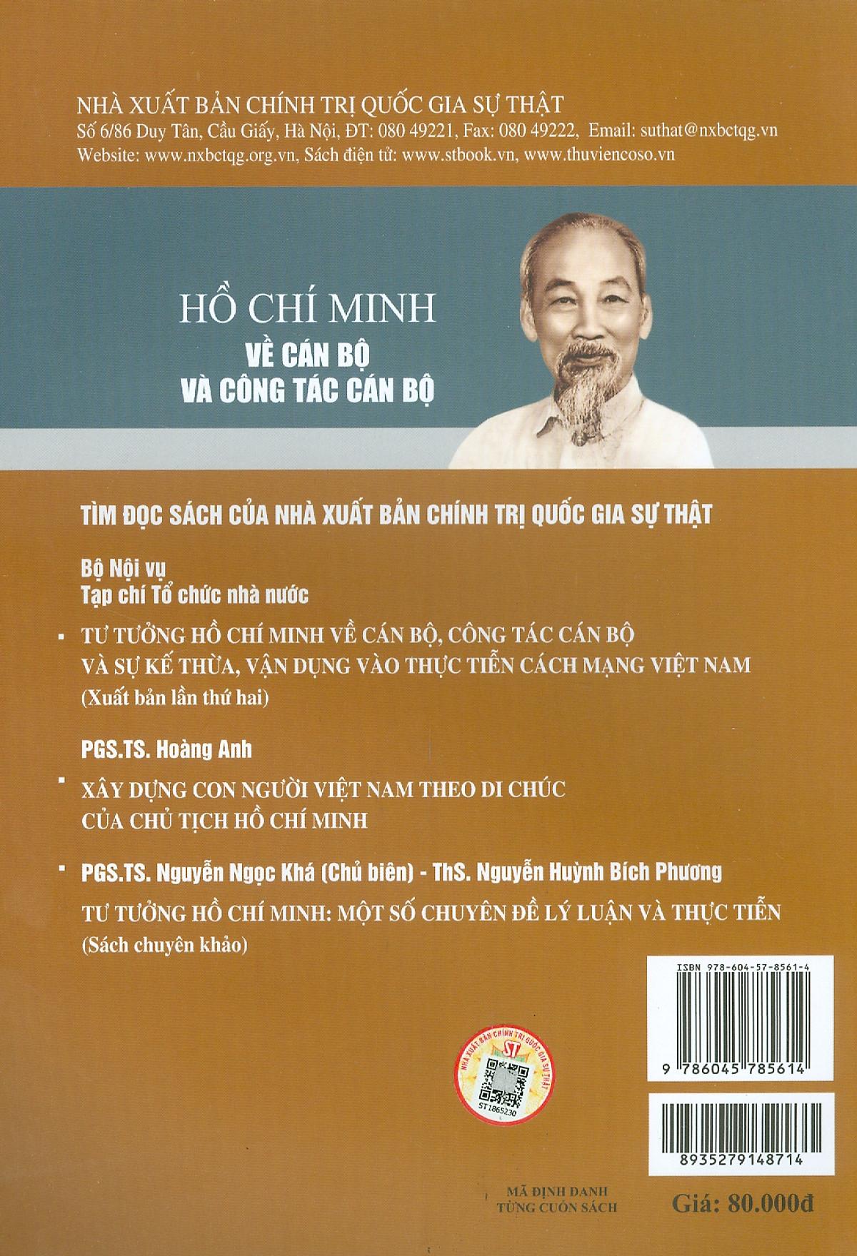 Hồ Chí Minh - Về Cán Bộ Và Công Tác Cán Bộ