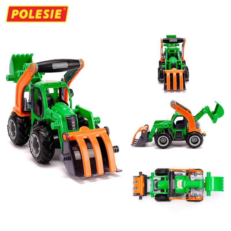 Xe xúc đồ chơi GripTrac - Wader Toys