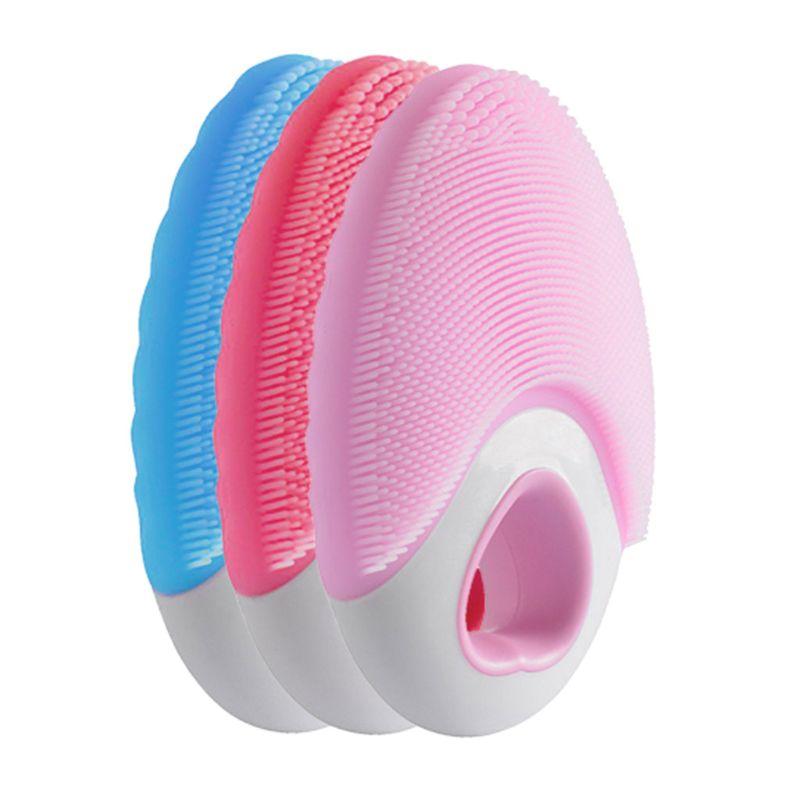 Làm Sạch Da Mặt Bàn Chải Âm Rung Động Mặt Mini Bụi Silicon Sâu Lỗ Chân Lông Làm Sạch Lớp Trang Điểm Tẩy Điện Sạc Không Dây