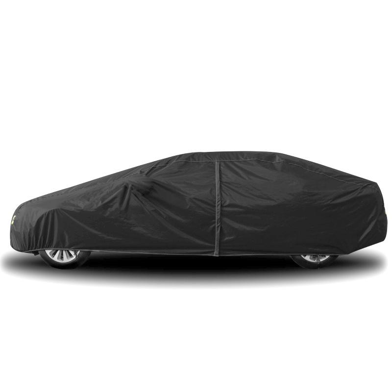 Bạt phủ cao cấp ô tô Mazda 2 nhãn hiệu Macsim sử dụng trong nhà và ngoài trời chất liệu Polyester - màu đen và màu ghi