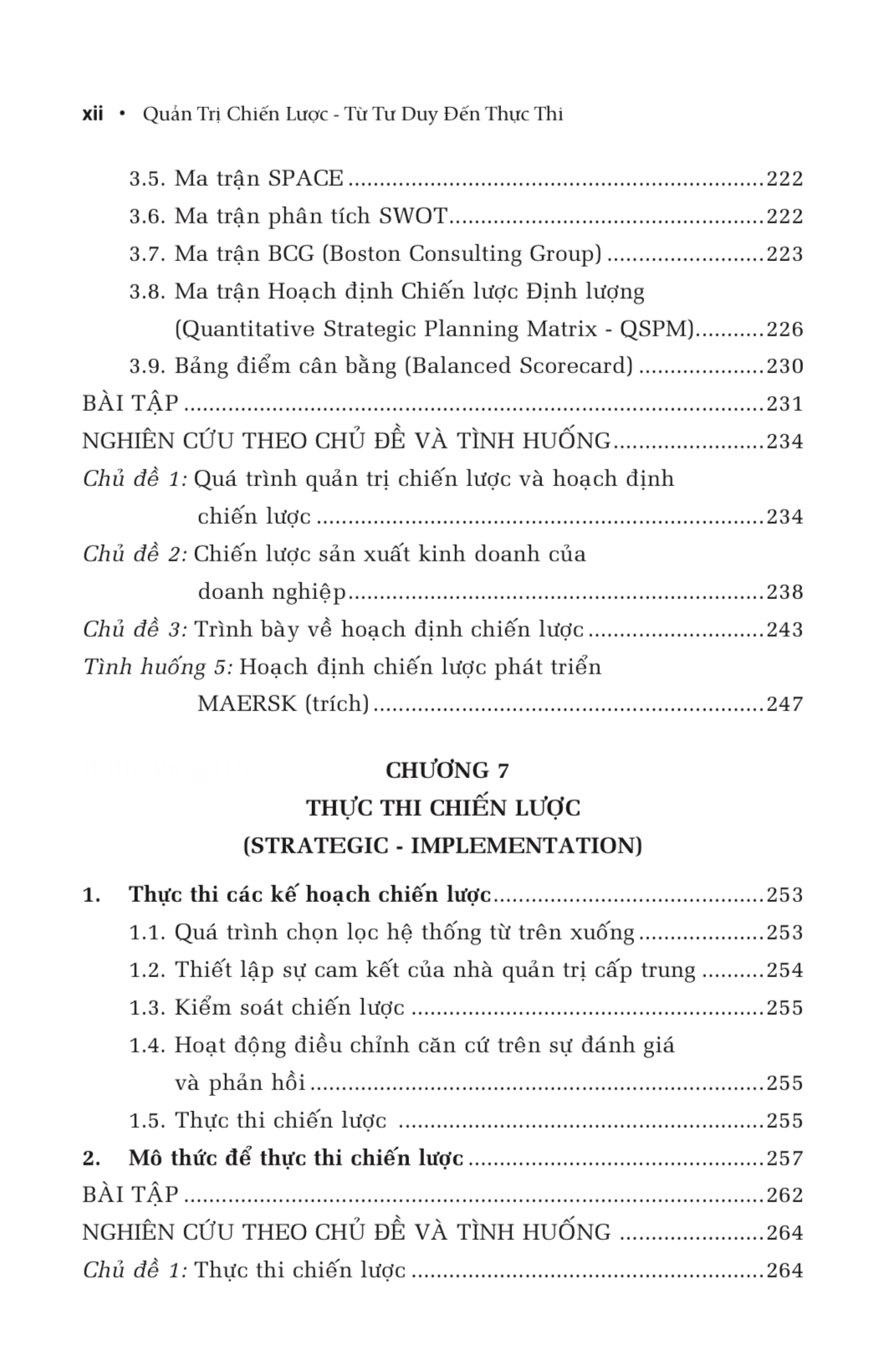 Quản Trị Chiến Lược Từ Tư Duy Đến Thực Thi