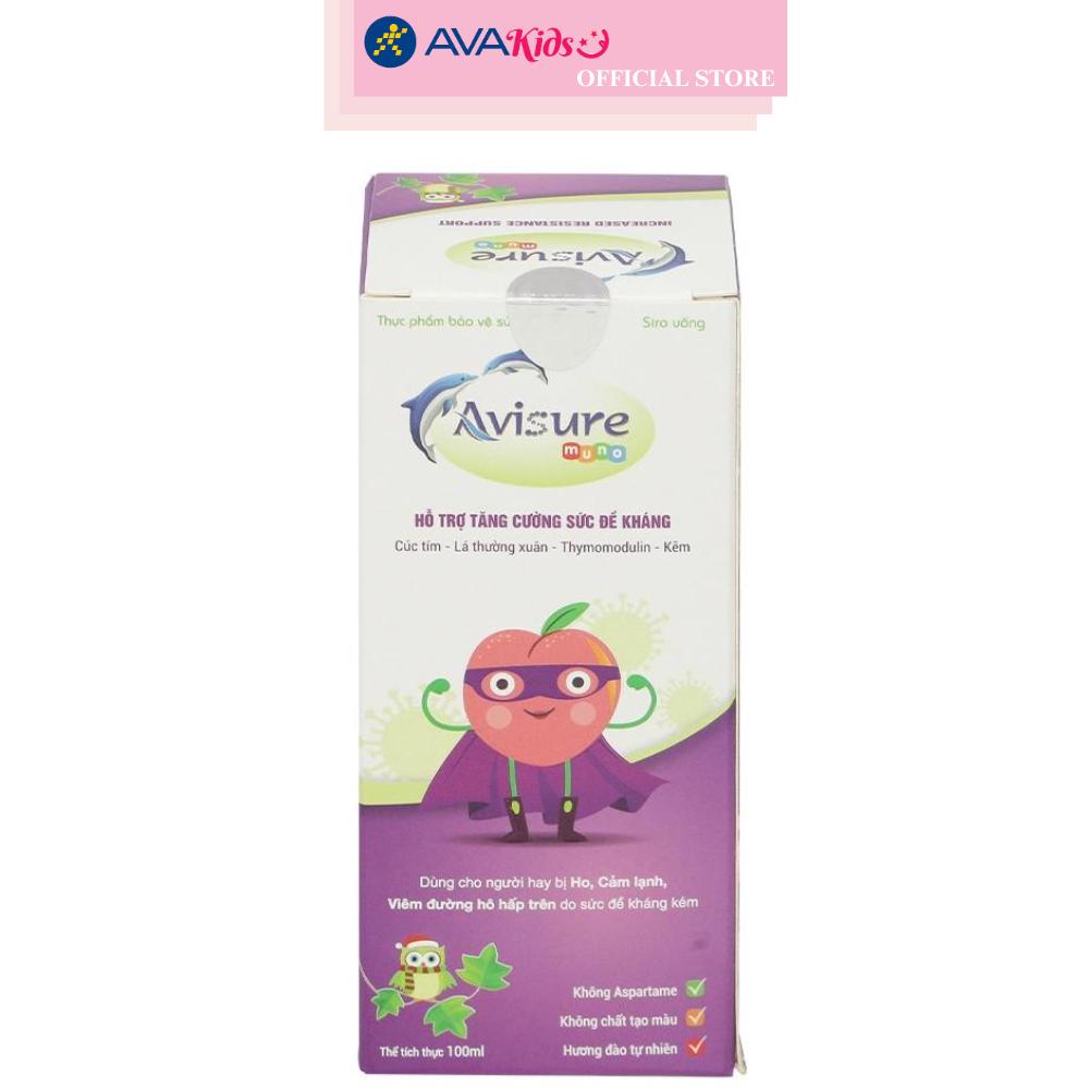 Siro Avisure Muno tăng cường sức đề kháng 100 ml (từ 0 tháng)
