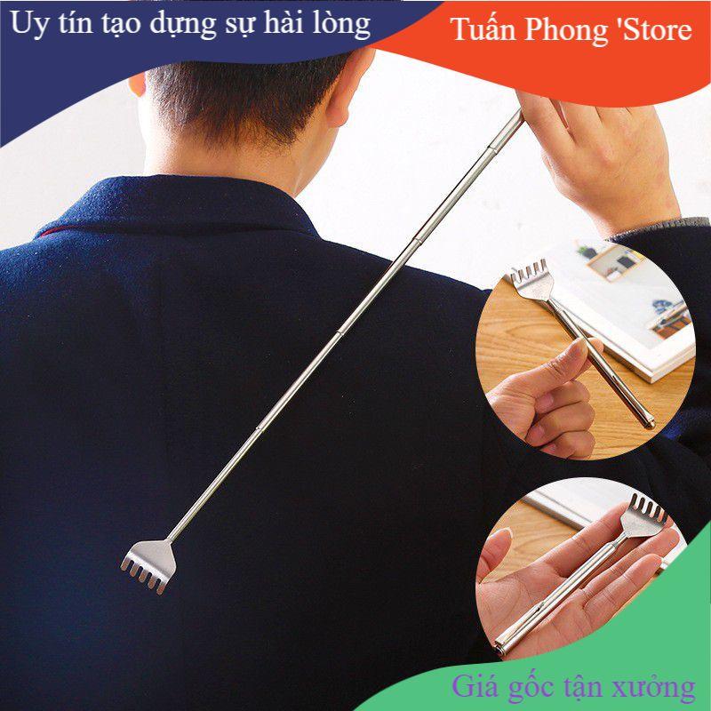 Cây Gãi Lưng Inox Kéo Dài Rút Gọn 53cm TP'S
