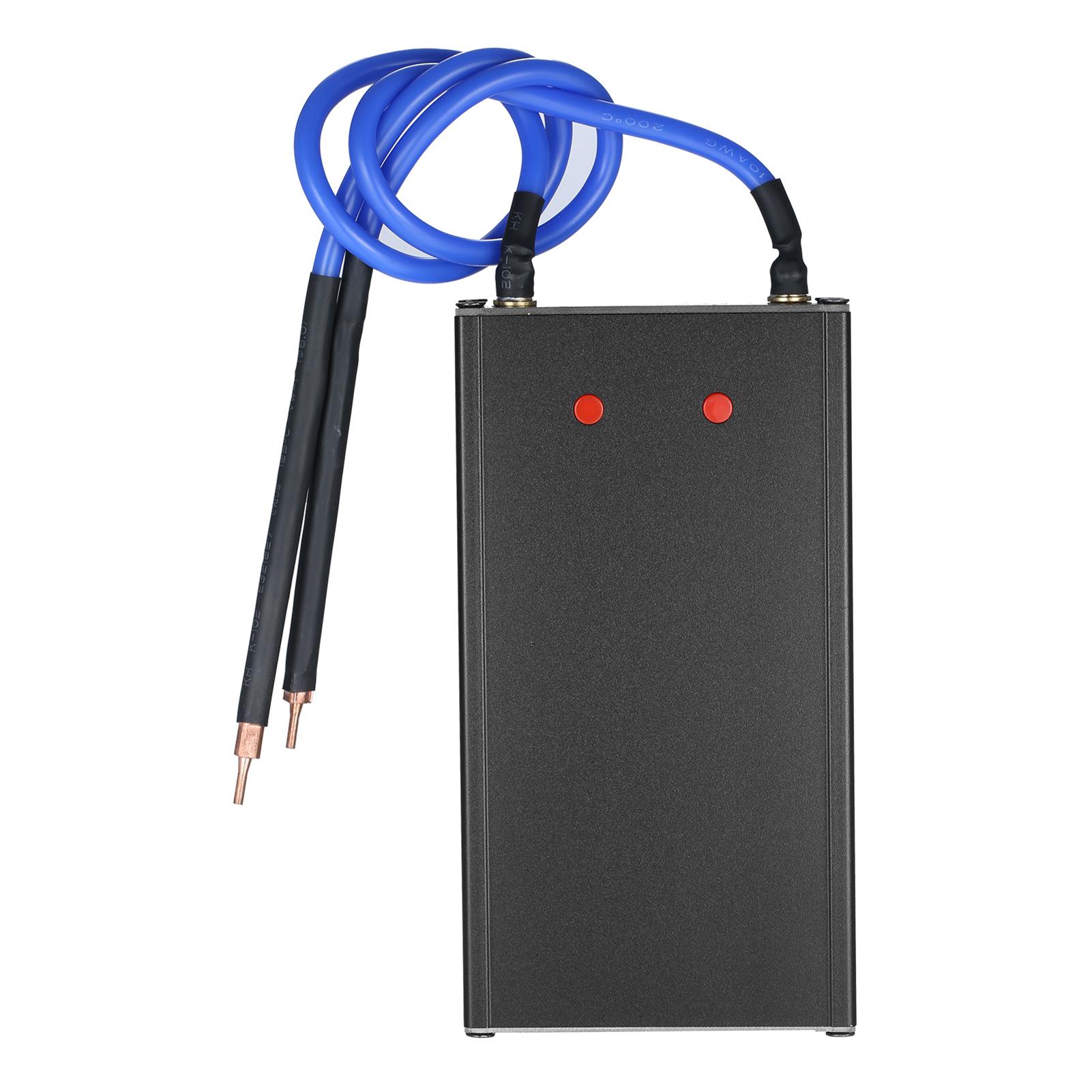 Portable Pulse Spot Welder Rechargeable Mini Spot Welding Machine with 2 Welder Pen Household DIY 18650/21700/32650