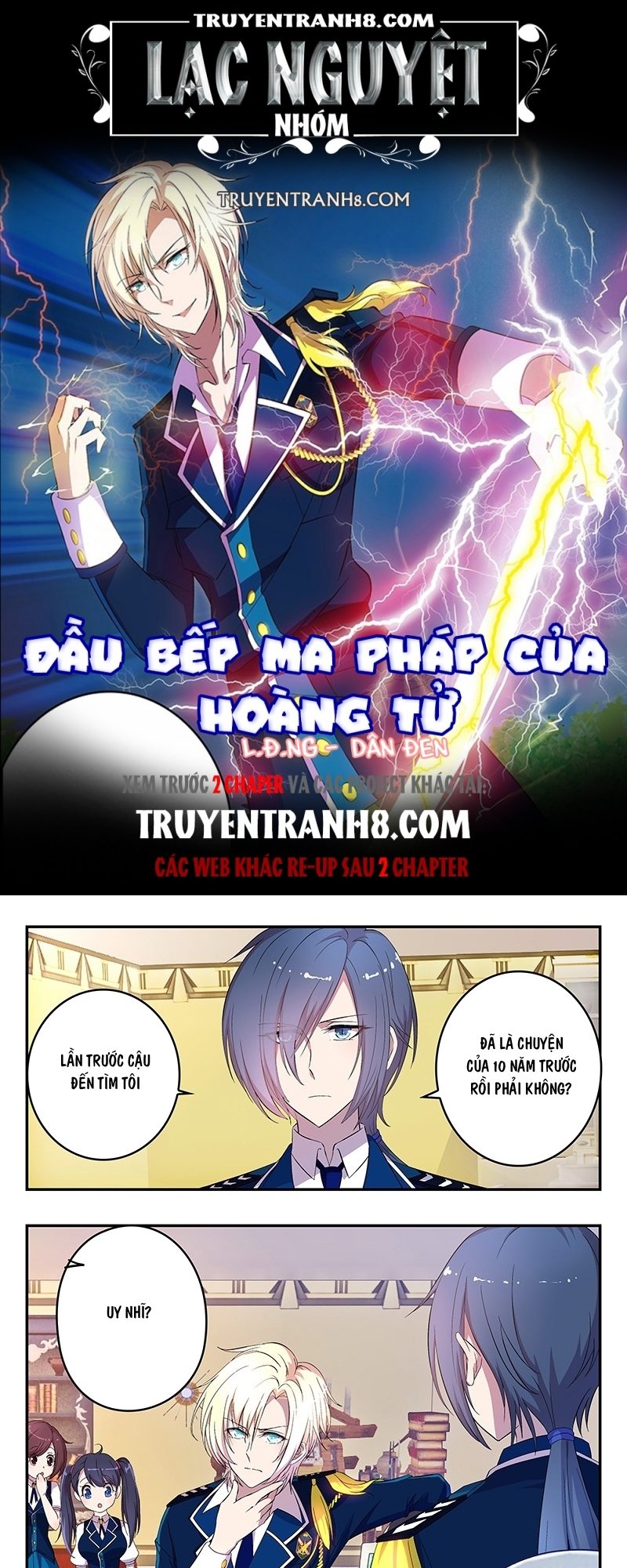 đầu bếp ma pháp của hoàng tử chapter 9 1