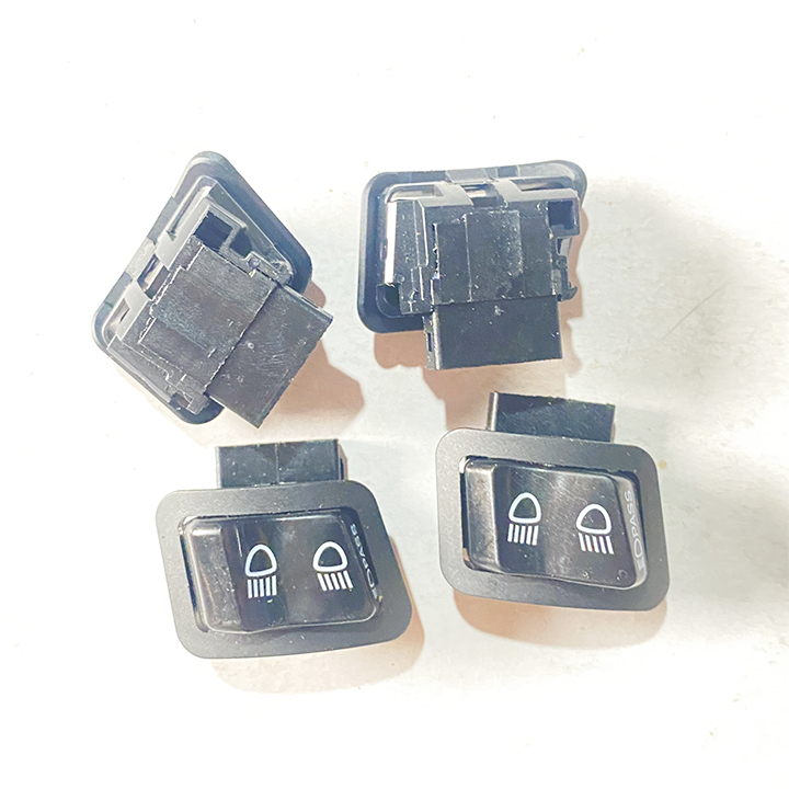Combo 10 Công Tắc Passing Nhấp Nháy Đèn Pha Tặng Kèm Giắc Cắm Lắp Xe Honda