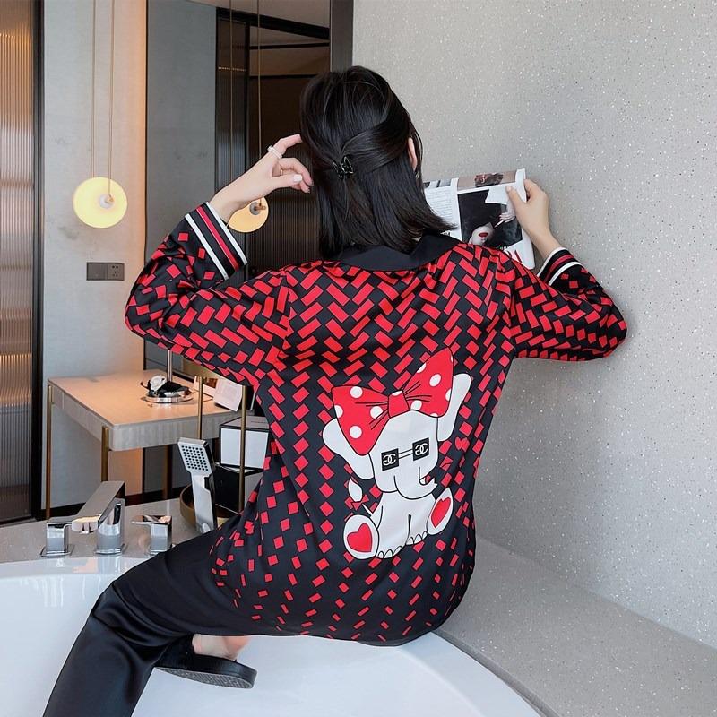 Bộ Đồ Mặc Nhà ️Đồ Ngủ Pijama Lụa Cao Cấp Siêu Mát Mềm Mịn - ELSA