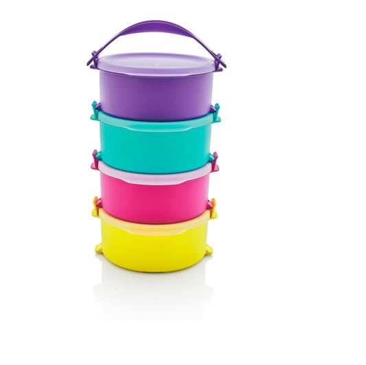 [ TUPPERWARE ] HỘP ĐỰNG CƠM SMALL ROUND CLICK TO GO