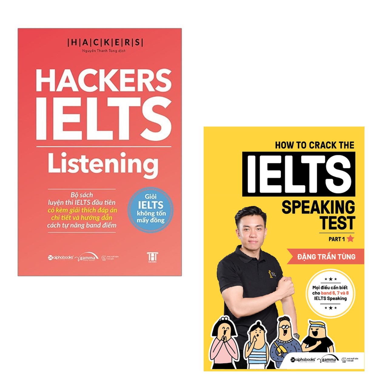 Combo Giỏi IELTS Chẳng Tốn Mấy Đâu: Hackers IELTS Listening + How To Crack The IELTS Speaking Test - Part 1