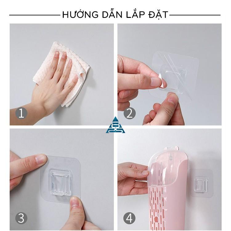 Ống cắm đũa thìa gắn tường có nắp đậy bảo đảm vệ sinh