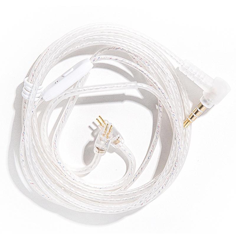 Dây Cáp JCALLY PJ2 Mạ Đồng 5N Không Oxy Kèm Micro Cho ESX ZS10 ZST ZSN EDX Pro