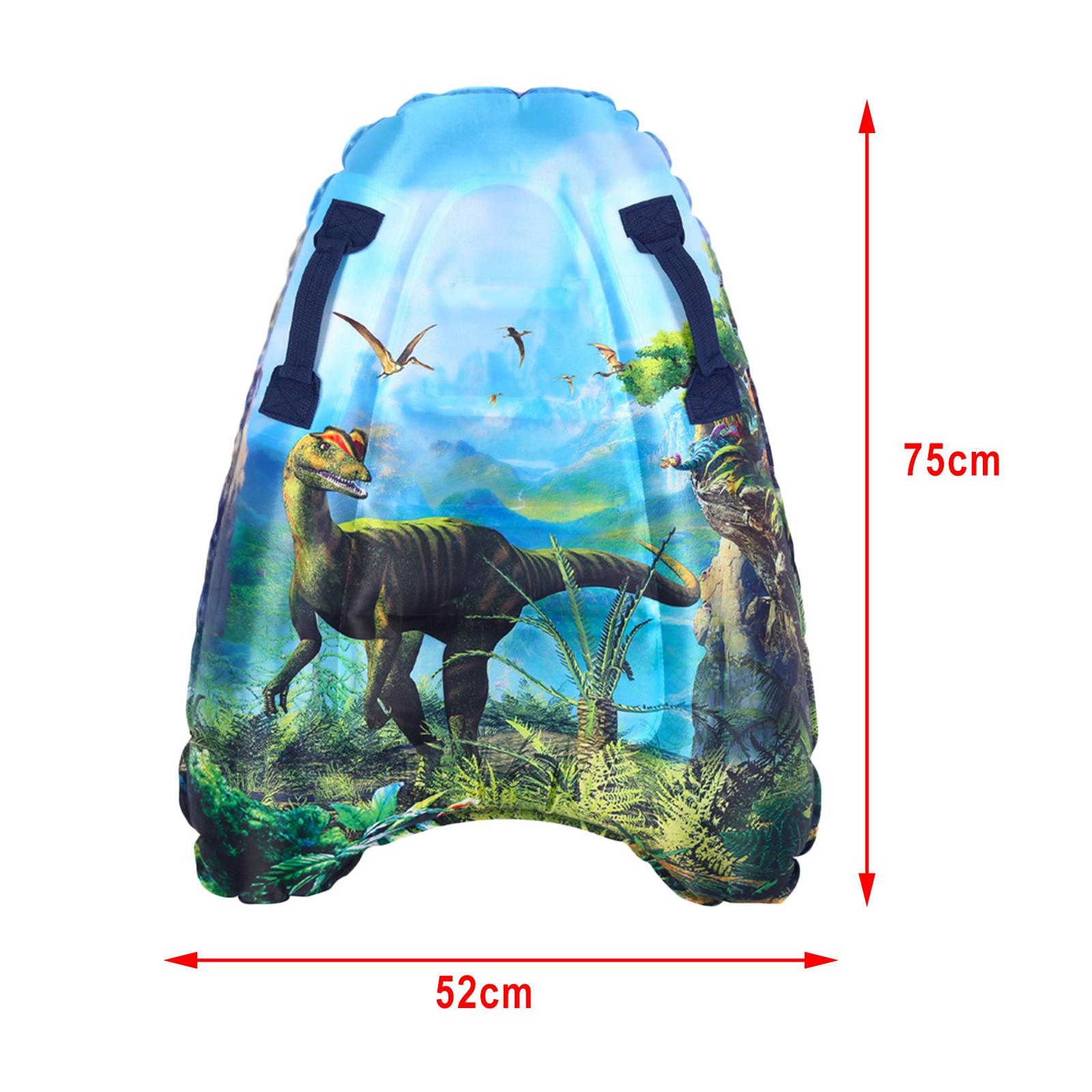 Inflatable Body Board Surfboard Float Board Children Float Toy Dinosaur