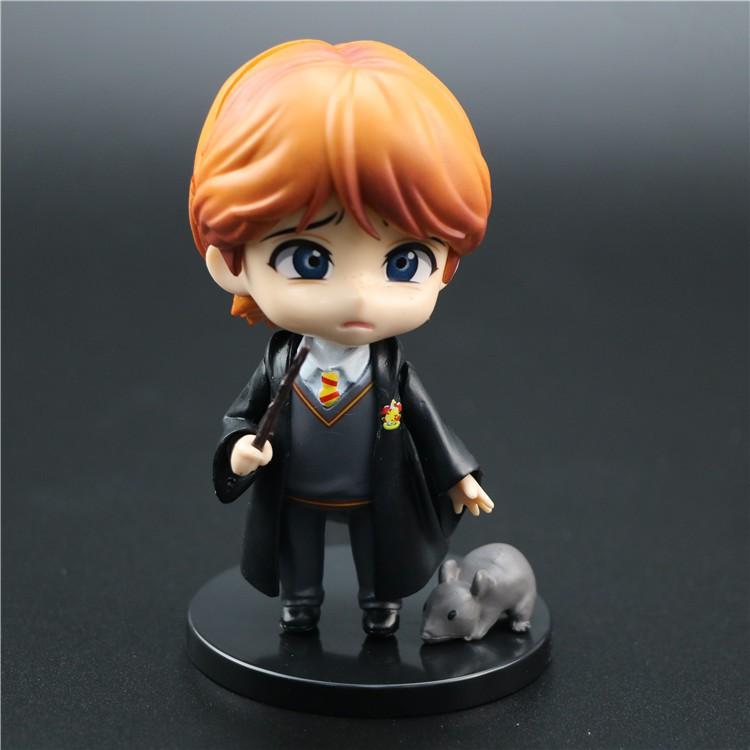 Mô hình Harry Potter, Hermione Granger, Ron 9cm