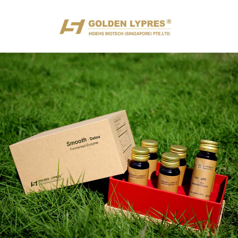 GOLDEN LYPRES Smooth. Detox Fermented Enzyme - Nước uống lên men cho tiêu hóa khỏe