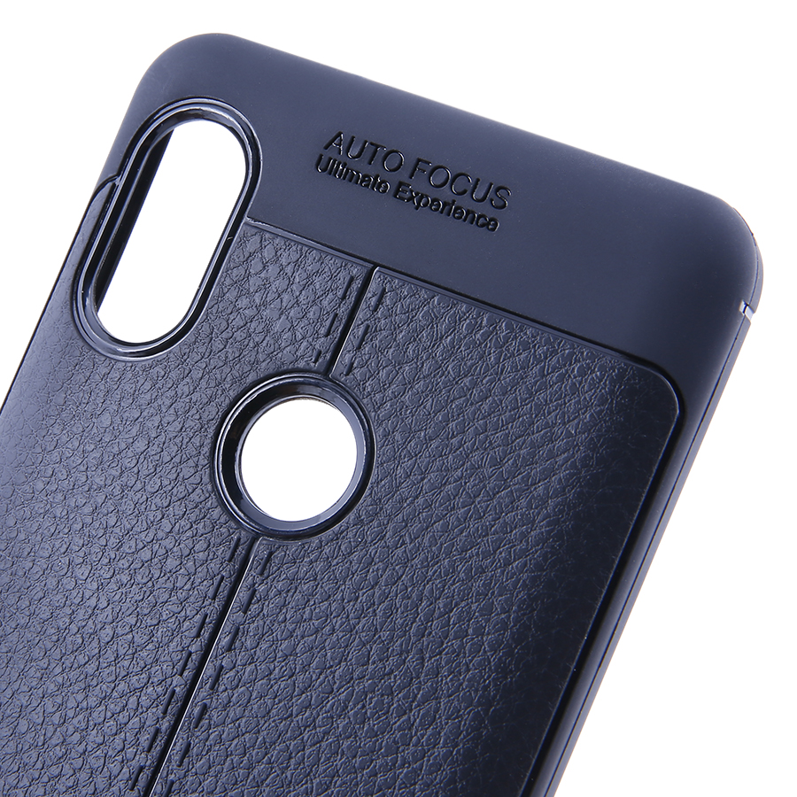 Ốp Lưng Dành Cho Xiaomi Redmi Note 5 Nhựa TPU Giả Da Chống Sốc Auto Focus