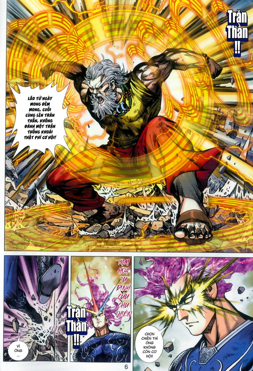 Long Hổ 5 Thế 3 Thế Cừu chapter 92 6