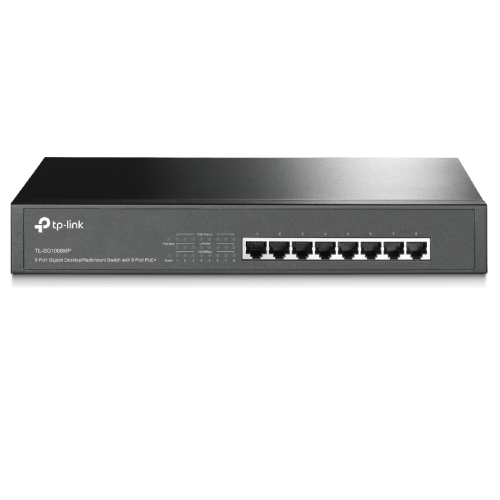 Switch TP-Link TL-SG1008MP (Gigabit (1000Mbps)/ 8 Cổng/ 8 Cổng PoE/ Vỏ Thép)-hàng chính hãng