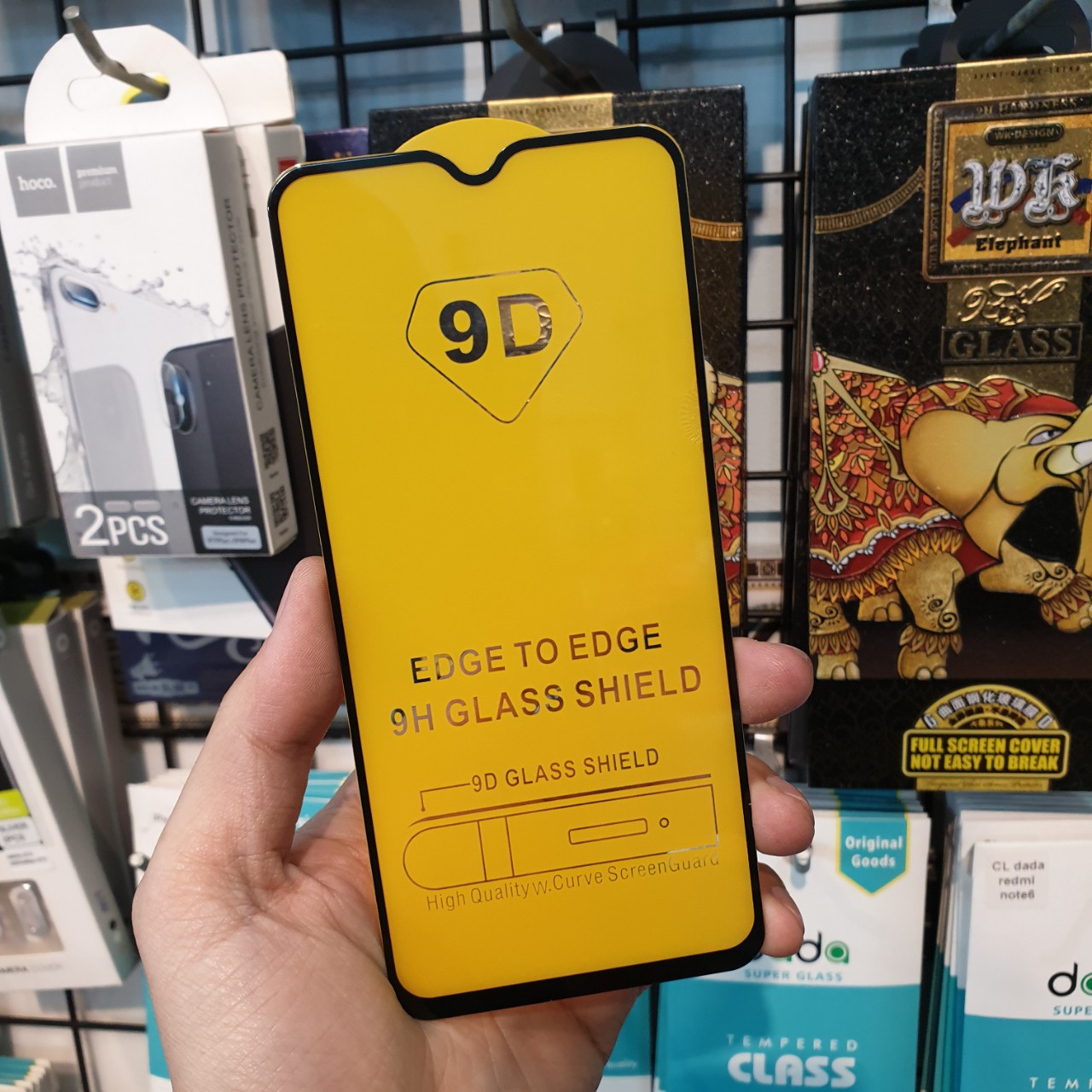 Kính cường lực 9D full màn hình cho Xiaomi Redmi Note 8