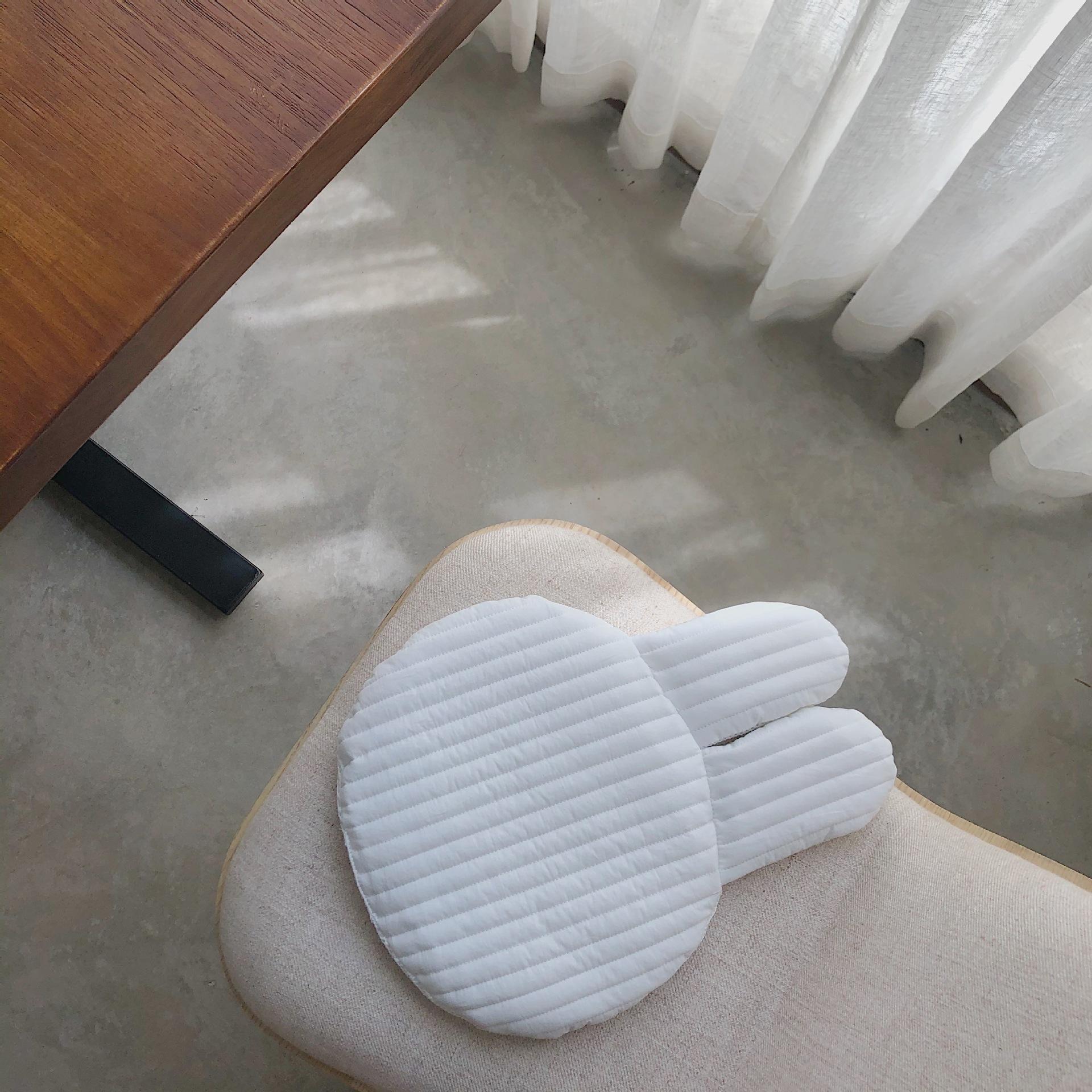 Gối Cho Bé Hình Thỏ Hình Gấu Nhỏ Trẻ Em Trang Trí Phòng Bắc Âu Trang Trí Nhà Mềm Sofa Đệm Cũi Gối Thoáng Khí