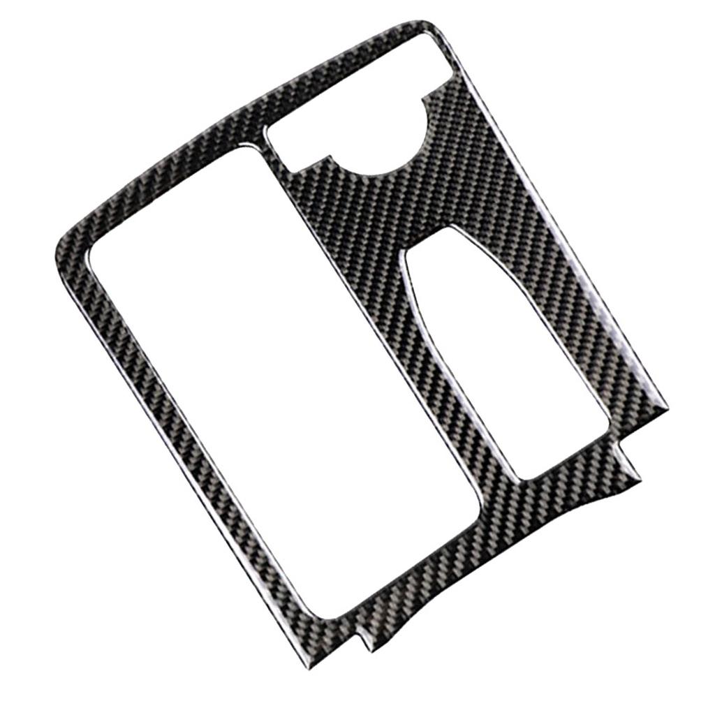 Carbon Fiber Gear Shifter Panel Cover for Mercedes W204