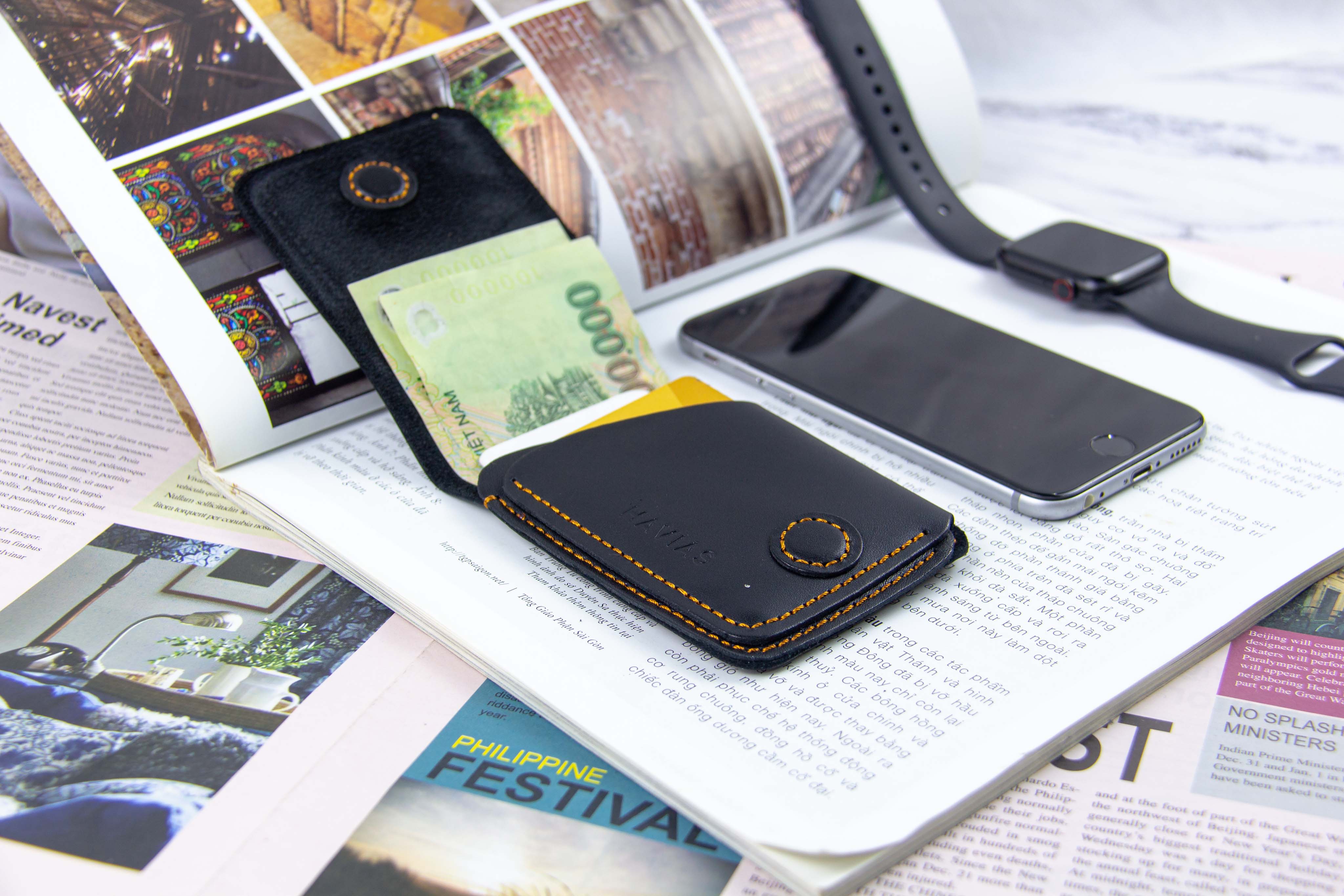 Ví da Basic6 Handcrafted Mini Wallet
