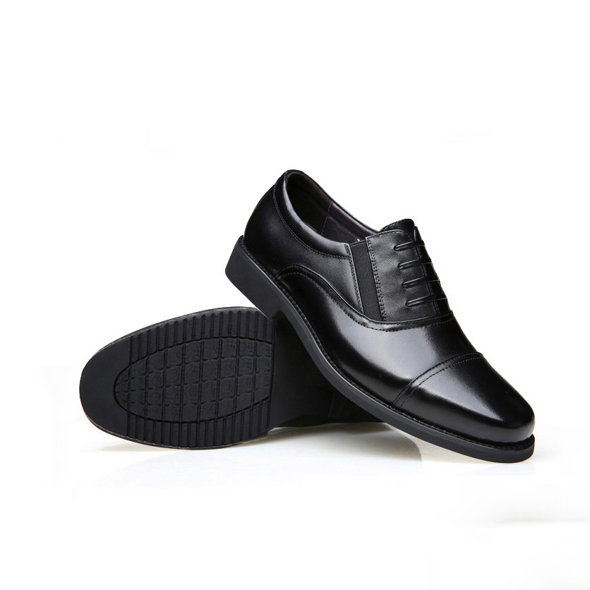 Homme York - Loafer Italian Leather Dress Shoe in Black