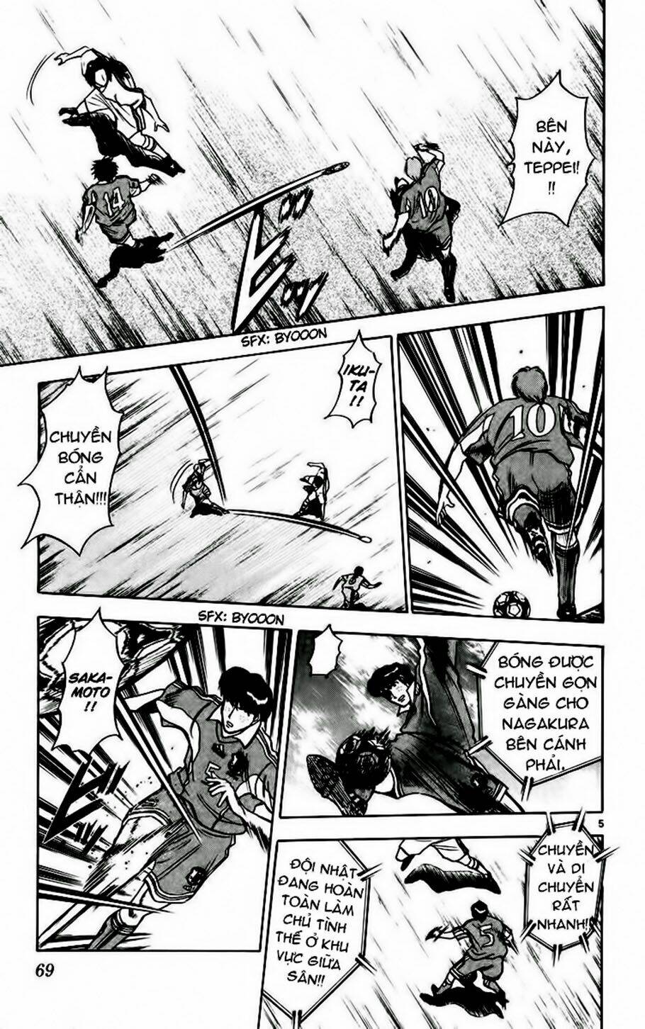 vũ điệu trên sân cỏ - fantasista chapter 66 5