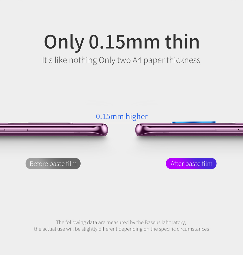 Miếng dán cường lực camera Samsung Galaxy S9 Benks - Hàng chính hãng